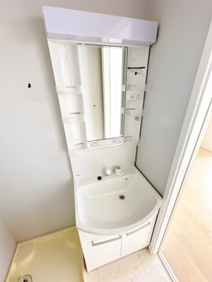 【独立洗面台】 | AK都賀 | ※同物件、同タイプ、間取り反転のお部屋です