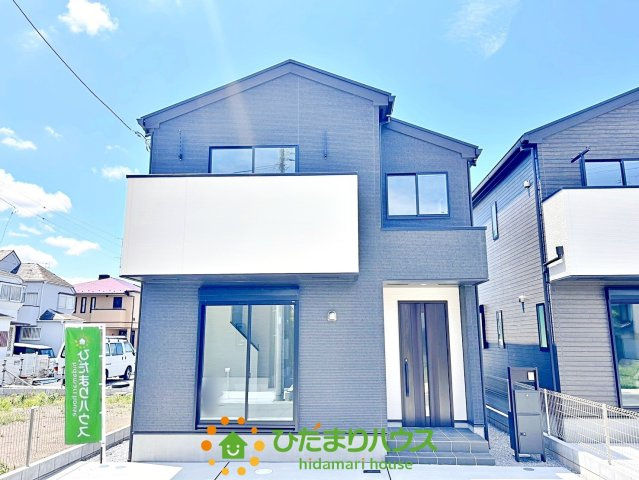 久喜市上町　新築一戸建て　02　クレアスタウン　の外観|落ち着いた色味の上品な外観。