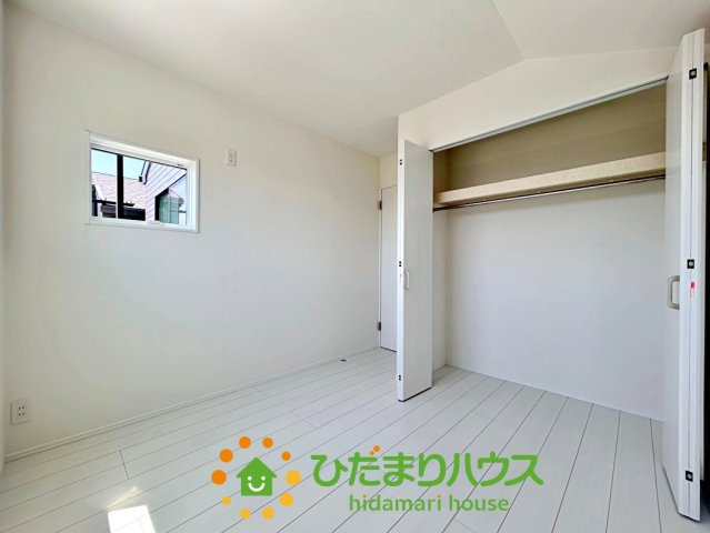 久喜市上町　新築一戸建て　02　クレアスタウン　の収納|全居室クローゼット完備でお部屋スッキリ！