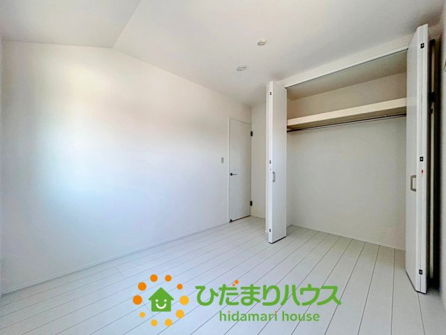 久喜市上町　新築一戸建て　02　クレアスタウン　の収納|タンスいらずの衣類収納ができます！