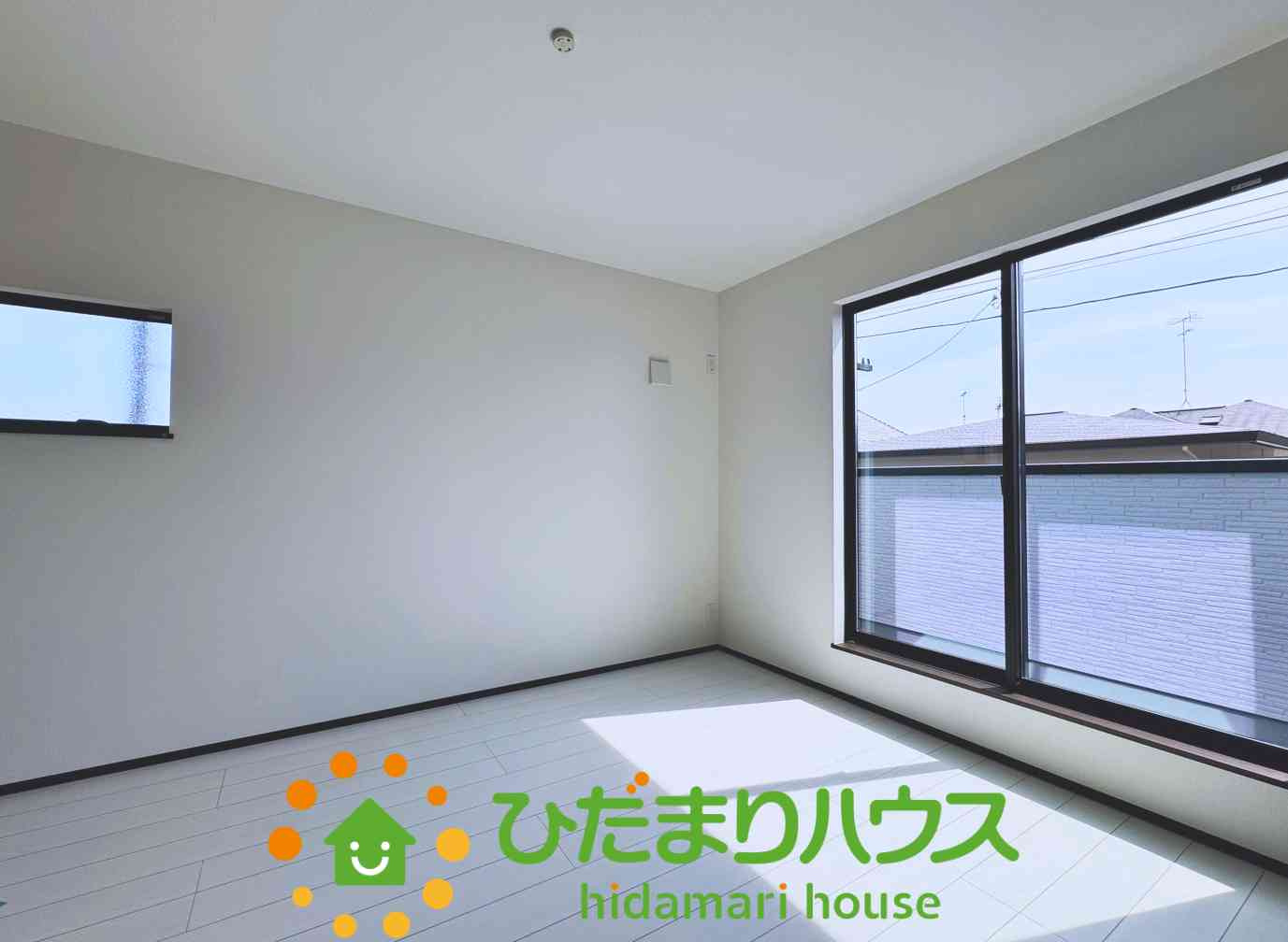 久喜市上町　新築未使用　07　クレアスタウン　の寝室|自然光が差し込む明るいお部屋です！