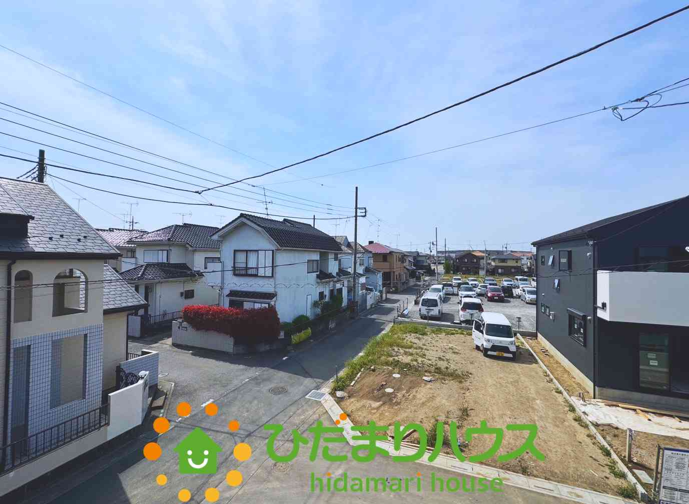 久喜市上町　新築未使用　07　クレアスタウン　の展望|見晴らしがよくホッとできる眺望。