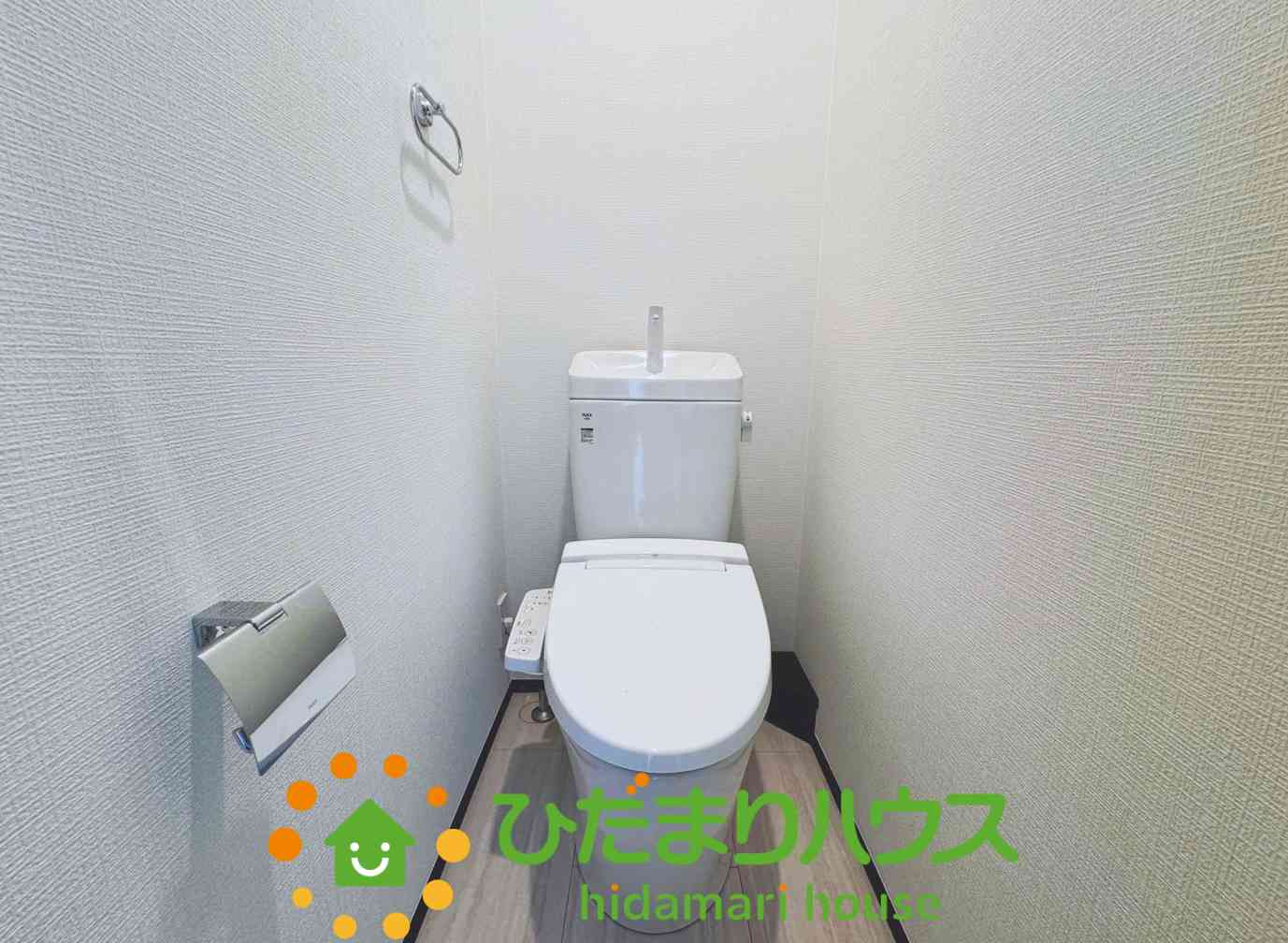 久喜市上町　新築未使用　07　クレアスタウン　のトイレ|シンプルで清潔感のあるトイレ。