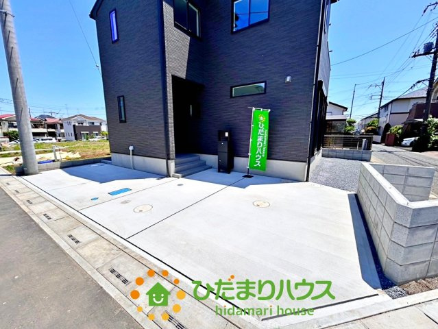 久喜市上町　新築未使用　07　クレアスタウン　の駐車場|2台分のお車が停められます！