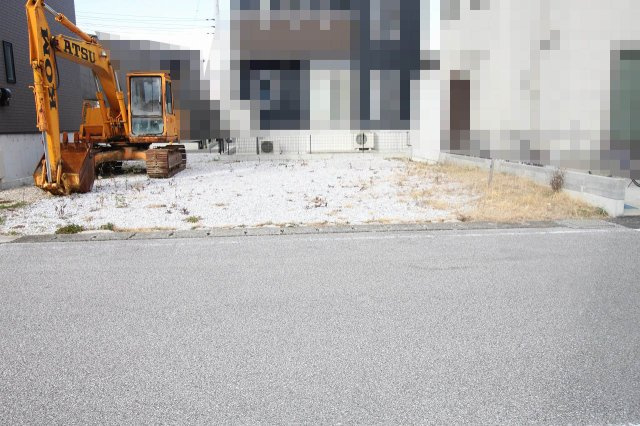 海老ノ丸　建築条件なし　売土地　Ｒ区画の外観