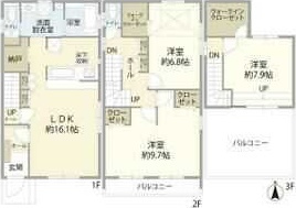 安城市安城町甲山寺住宅　　刈谷市近郊の賃貸はクラスホーム刈谷店の間取り