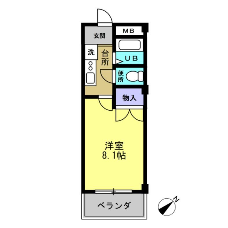 ラ・シャンテの間取り