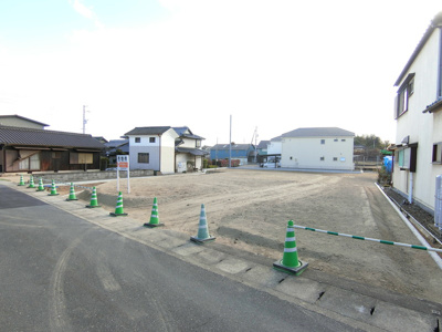 【外観】 | 土地　玉島柏島　全3区画 | 分譲地全体像です。