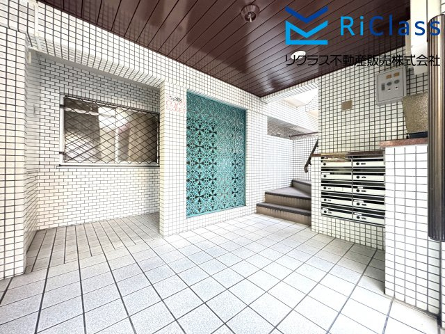 ときわ西山ハイツのエントランス|落ち着いたエントランスです