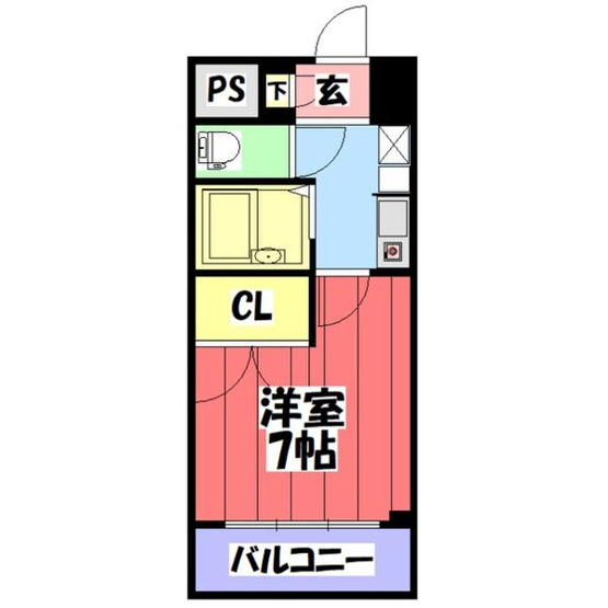【間取り】 | セントラルハイツ筒井