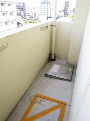 【バルコニー】 | リファレンス呉服町 | 別号室の写真になります。現況優先。
