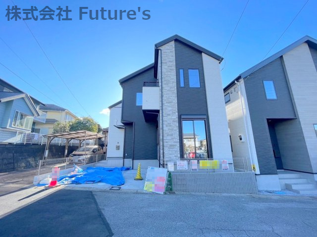 流山市加4丁目　新築戸建　全2棟　2号棟の外観|小中学校徒歩圏内の子育てに適した立地です