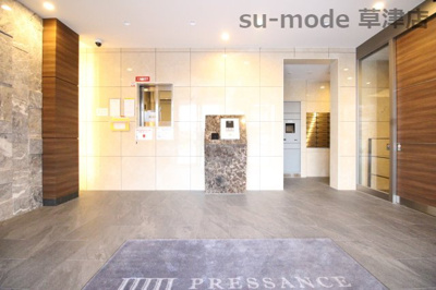 【ロビー】 | プレサンスロジェ草津グレイスコート | 新築分譲マンション募集。ご内覧可能です！