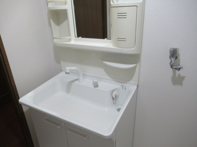 プラザハイツ二ツ屋B棟の洗面所