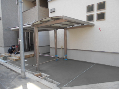 【その他共用部分】 | ラフィーネ豊里 | 駐輪所です