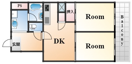 栄町ダイヤハイツの間取り