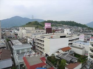 広島市安佐北区口田４丁目の賃貸マンションの展望|募集のお部屋からの眺望です！