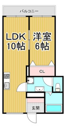 ヴィラ北田の間取り
