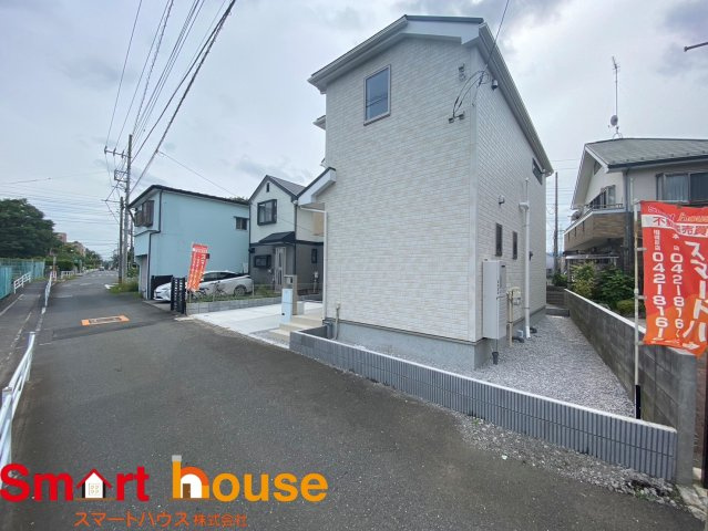 立川市富士見町　新築2棟　新生小学校・立川第八中学校の前面道路含む現地写真