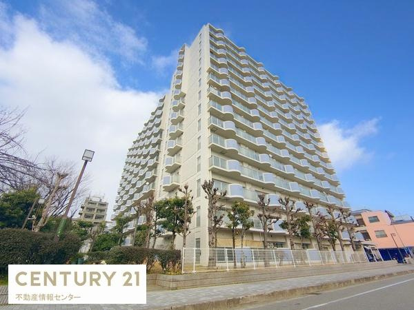 【外観】 | グリーンコーポ大正 | ●平成２年６月建築●ＳＲＣ造１４階建●総戸数１５７戸