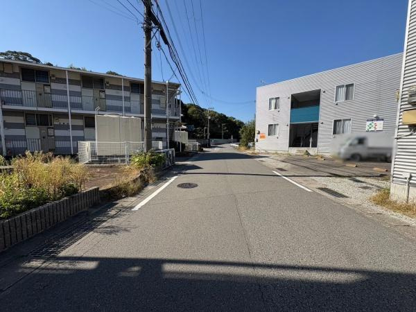 和歌山市田尻土地の前面道路含む現地写真