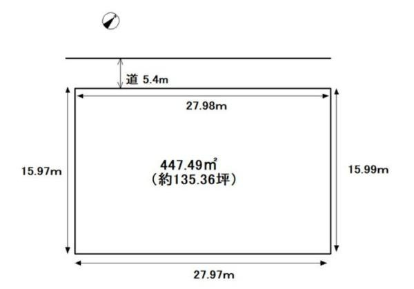 橋本市城山台4丁目土地の土地図