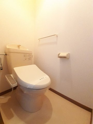 【トイレ】 | メゾンセレッソ　Ⅱ | 落ち着いたトイレです