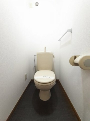 【トイレ】 | エスポワール２１ | 落ち着いた色調のトイレです