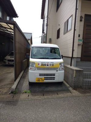 【駐車場】 | タウンハウス１ | 幅2150㎜　奥行4600㎜