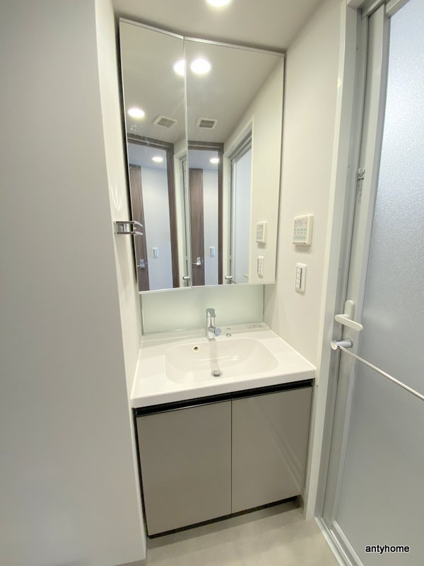 ルフォンプログレ堺筋本町タワーレジデンス　仲介手数料無料の洗面所