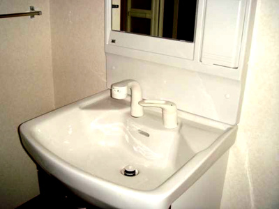 【洗面所】 | パームヒルズ | 洗髪洗面化粧台