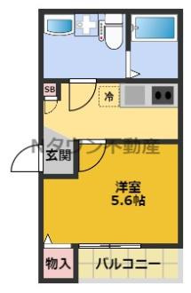 【間取り】 | クラスティーネ中村町 | 間取りです