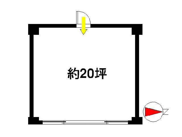 市役所前三和ビル（1-87）の間取り