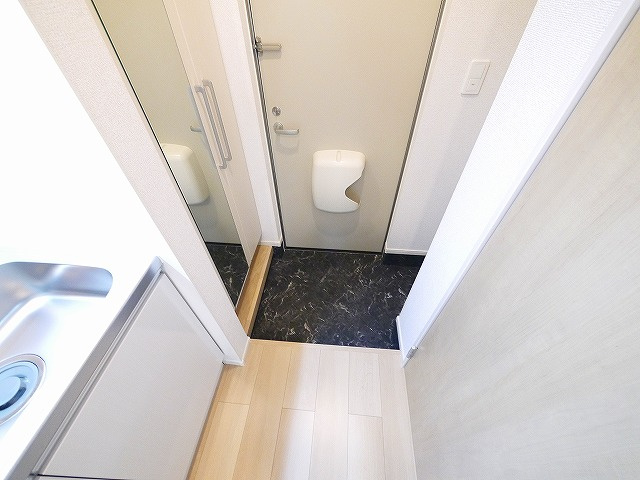 ラ・ステラ学園前の玄関|毎日通る玄関はこちらです