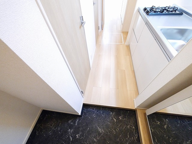 ラ・ステラ学園前の玄関|玄関です