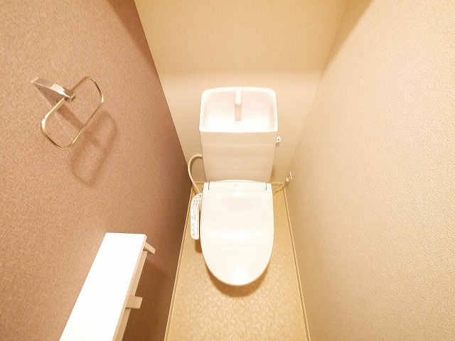 ラ・ステラ学園前のトイレ|コンパクトで使いやすいトイレです