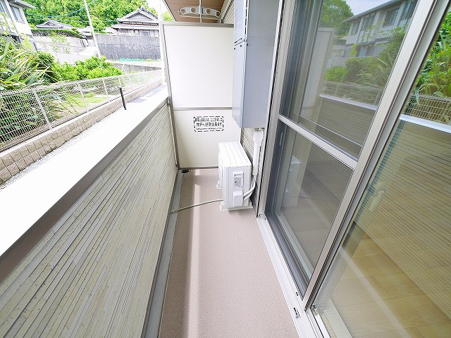 ラ・ステラ学園前のバルコニー|広々としたバルコニーです