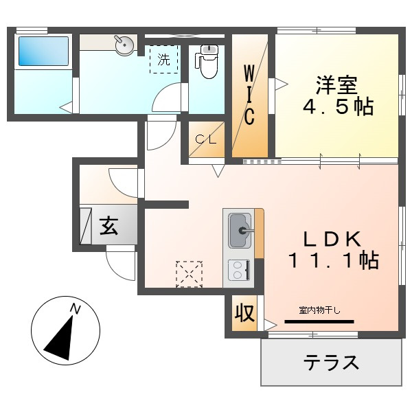 アンデルセン　ハウスⅡの間取り