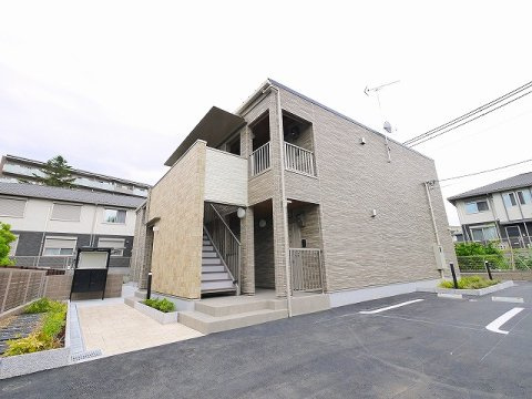 ラ・ステラ学園前の外観|外観もきれいです