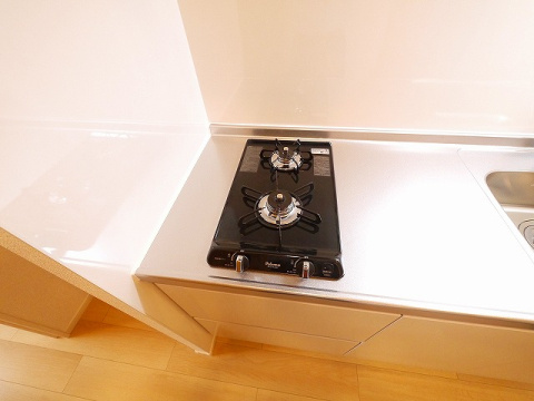ラ・ステラ学園前の設備|コンロは二口付きです