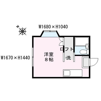 【間取り】 | コーポYUZUKI