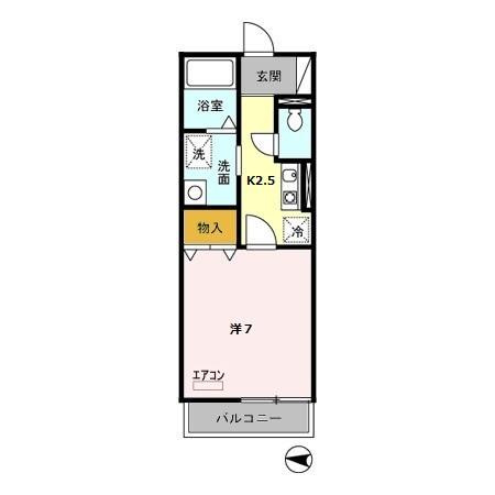 オールメゾンふじみ野の間取り