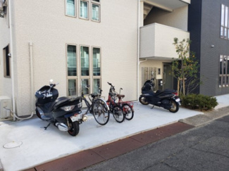 【その他共用部分】 | 駐輪場☆神戸市垂水区　賃貸　Bianca垂水☆