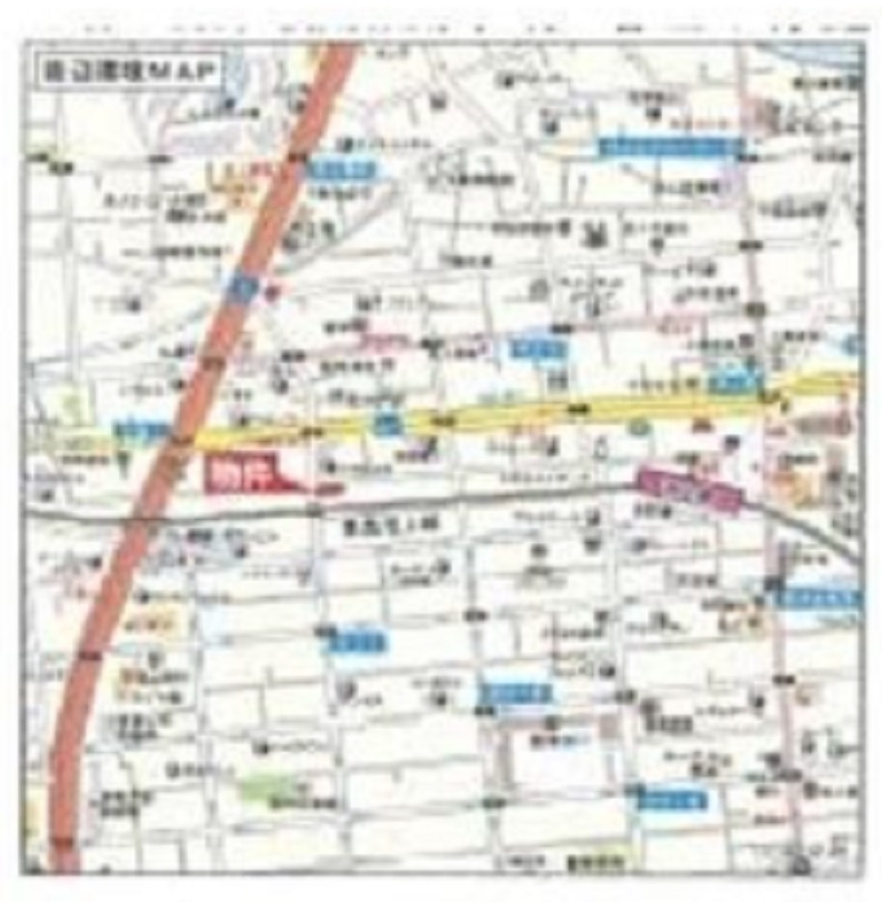 アルス池上の地図