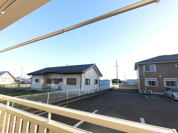 クラージュタウン　Ａ/Ｂ/Ｃの展望|高崎、前橋、伊勢崎エリアのお部屋探しはエンドスケープまで！お客様の理想お聞かせ下さい♪