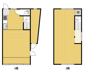 【玄関】 | 南街１丁目住付店舗