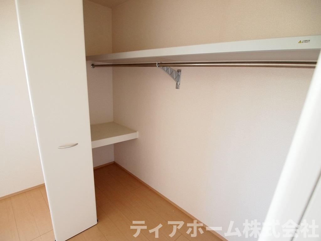 北葛城郡広陵町馬見北８丁目のハイツの収納|大きなスペースがあり、収納には困りません