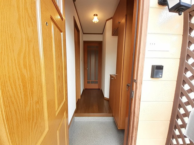 パレクロスロードＡの玄関|玄関