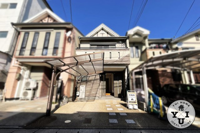 【外観】 | 伏見区桃山町西尾　中古戸建 | 京阪『六地蔵駅』徒歩5分。JR、地下鉄にもアクセス可能で通勤通学に便利な立地です！