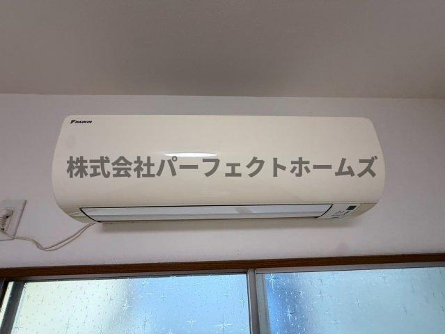 高柳2丁目テラスハウス　賃貸の設備|エアコン(残置物)